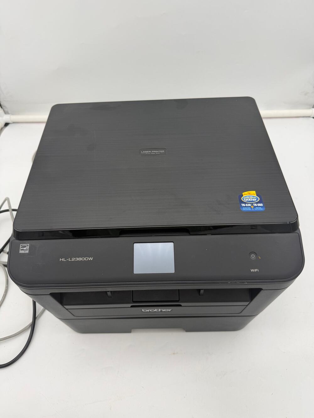 Brother HL-2380DW Laser Printer Copy, Scan, Print Works Great